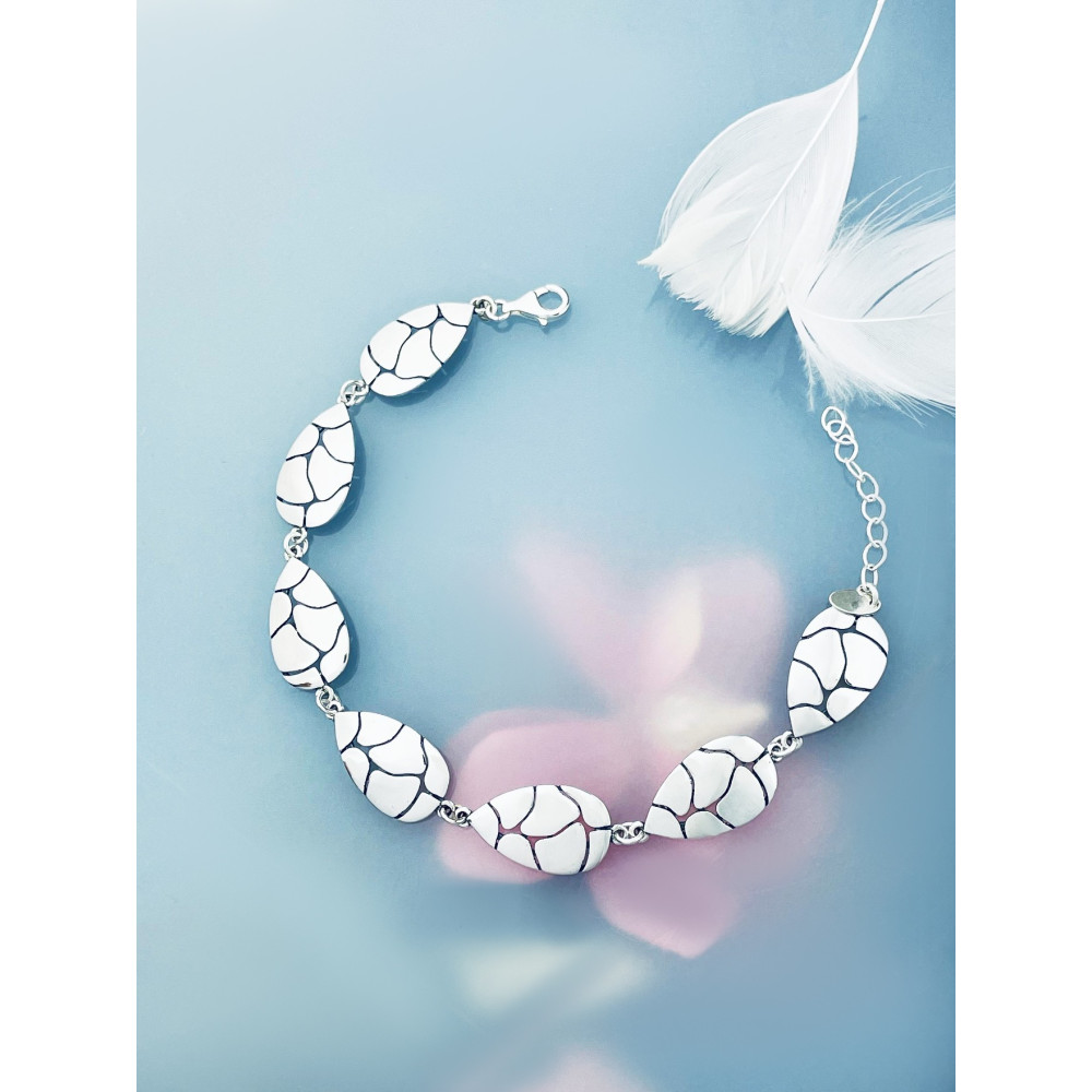 Złota bransoletka celebrytka serce nieskończoność