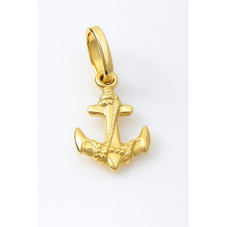 Anhänger Anker Gelbgold Goldanhänger 585er 14KT