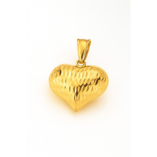 Anhänger Gold Goldanhänger Herz 585er 14KT