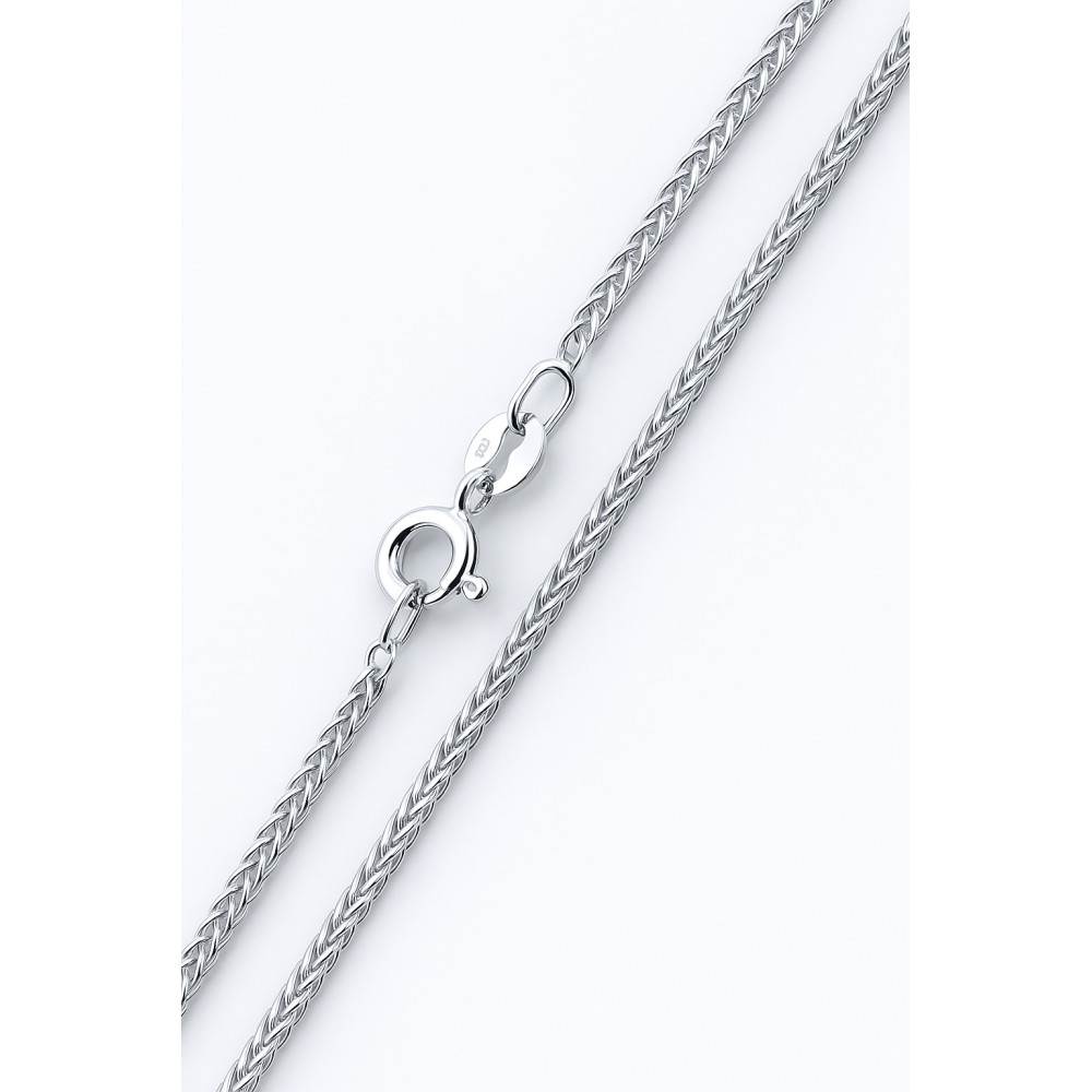 925 Silber Halskette Collier Spiga Weizen