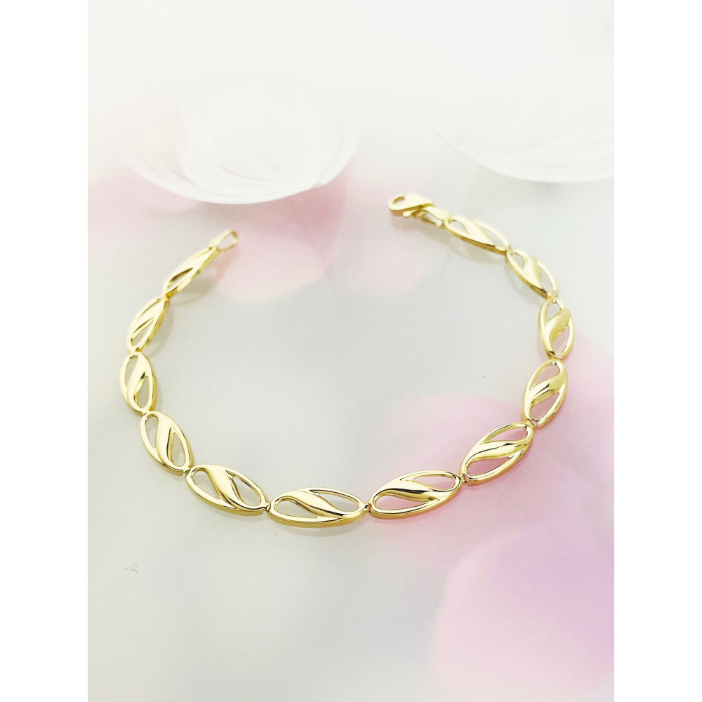 DamenGoldarmband Armband Armkette Gelbgold 375er 9KT