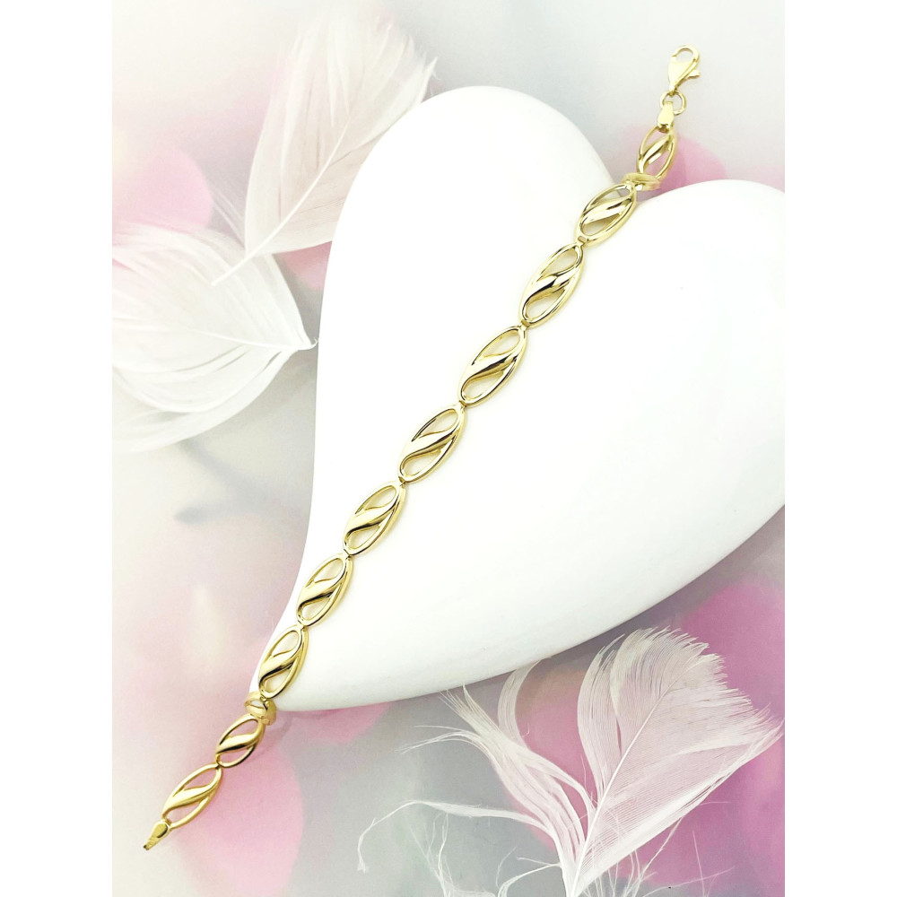 DamenGoldarmband Armband Armkette Gelbgold 375er 9KT