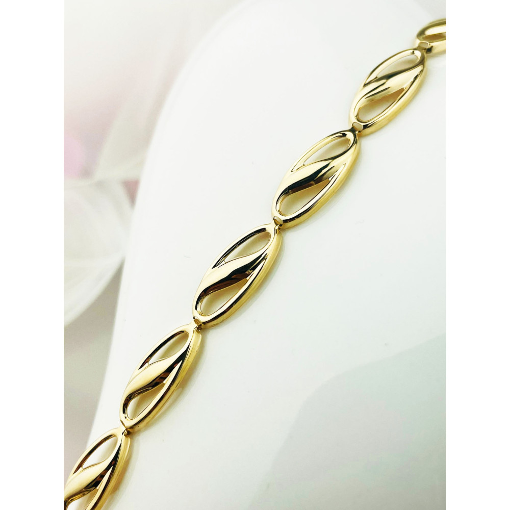 DamenGoldarmband Armband Armkette Gelbgold 375er 9KT