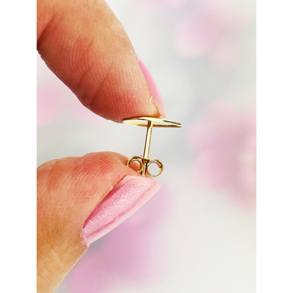 Gold Ohrringe Träne Ohrhänger Ohrstecker Ohrschmuck Gelbgold Gold 585er 14KT