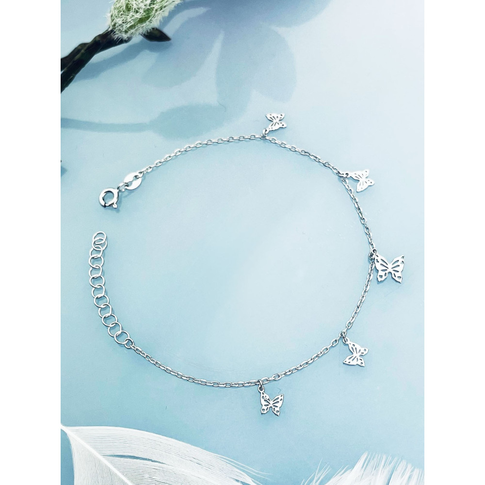 copy of Złota bransoletka celebrytka serce nieskończoność