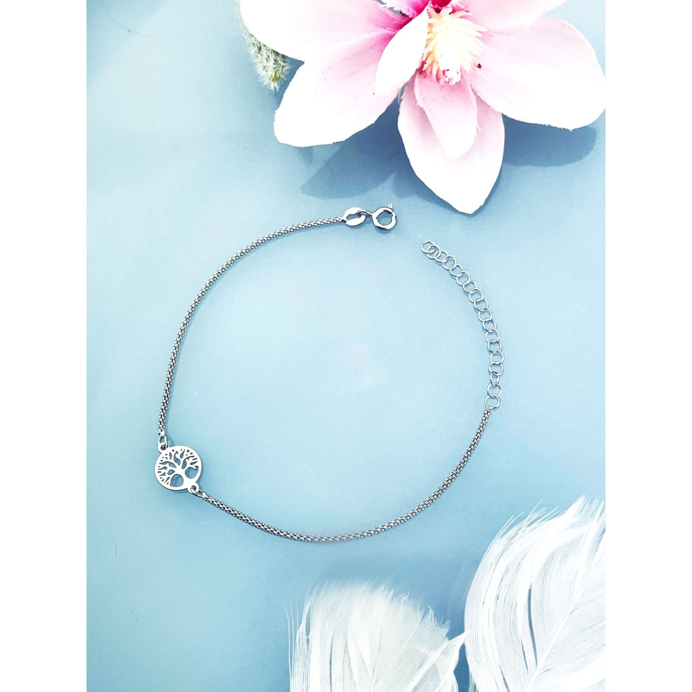 Baum Armband 925 Silber Damen Kinder