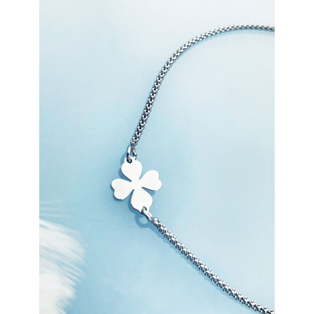 Złota bransoletka celebrytka serce nieskończoność