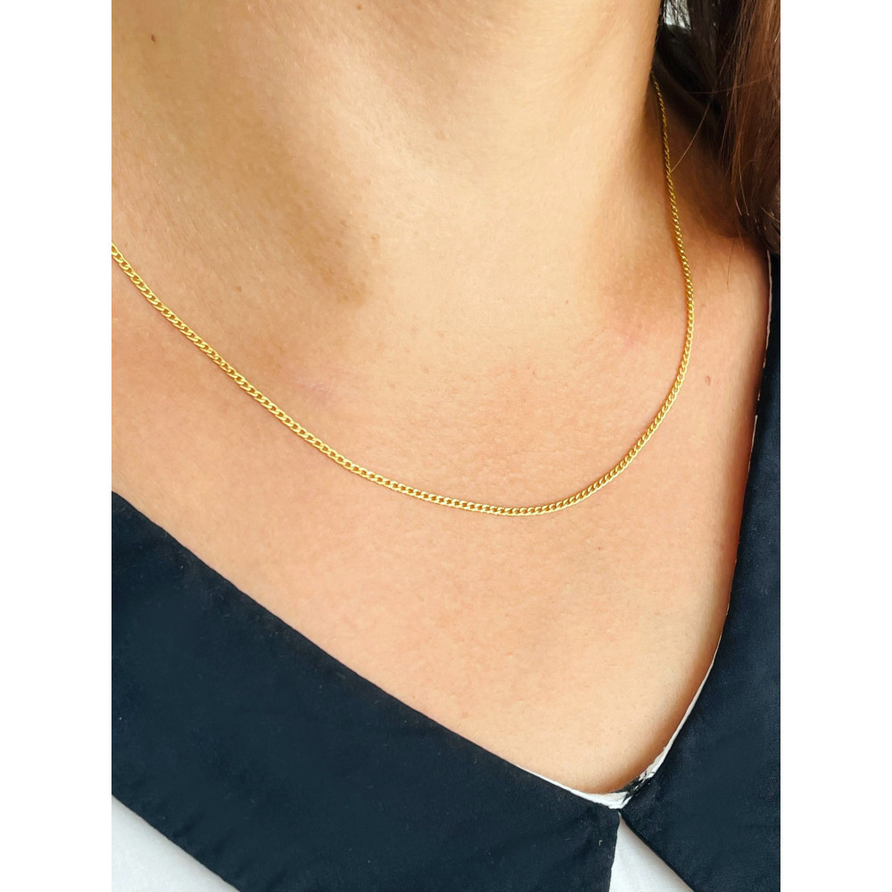 Goldkette Panzerkette Halskette Collier Echt 585 Gold 585er 14KT