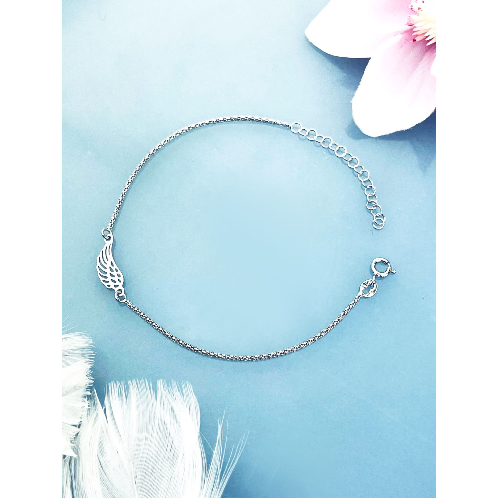 Flügel Armband 925 Silber Damen Kinder