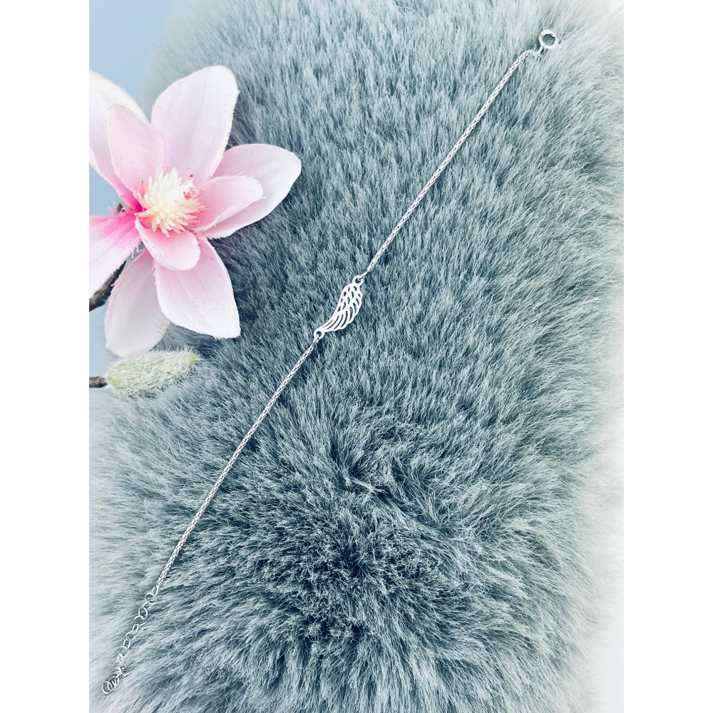 Flügel Armband 925 Silber Damen Kinder