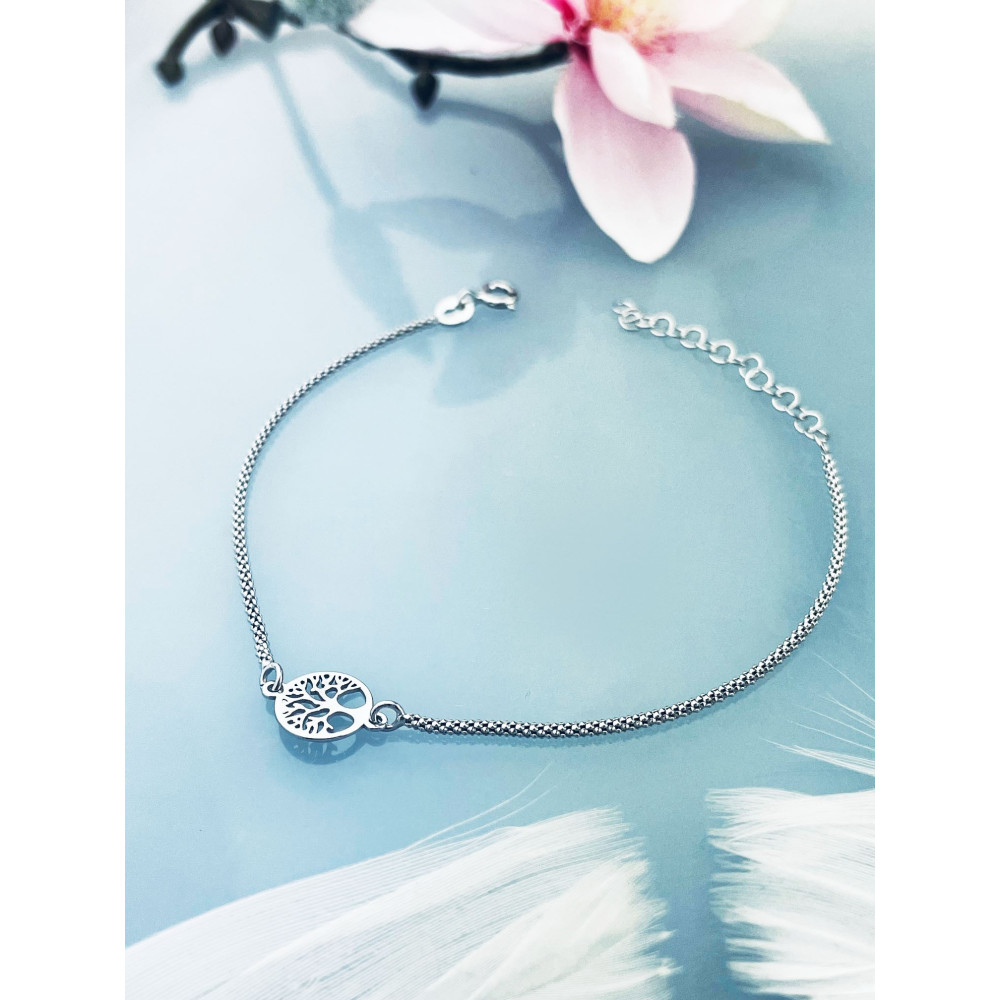 Baum Armband 925 Silber Damen Kinder