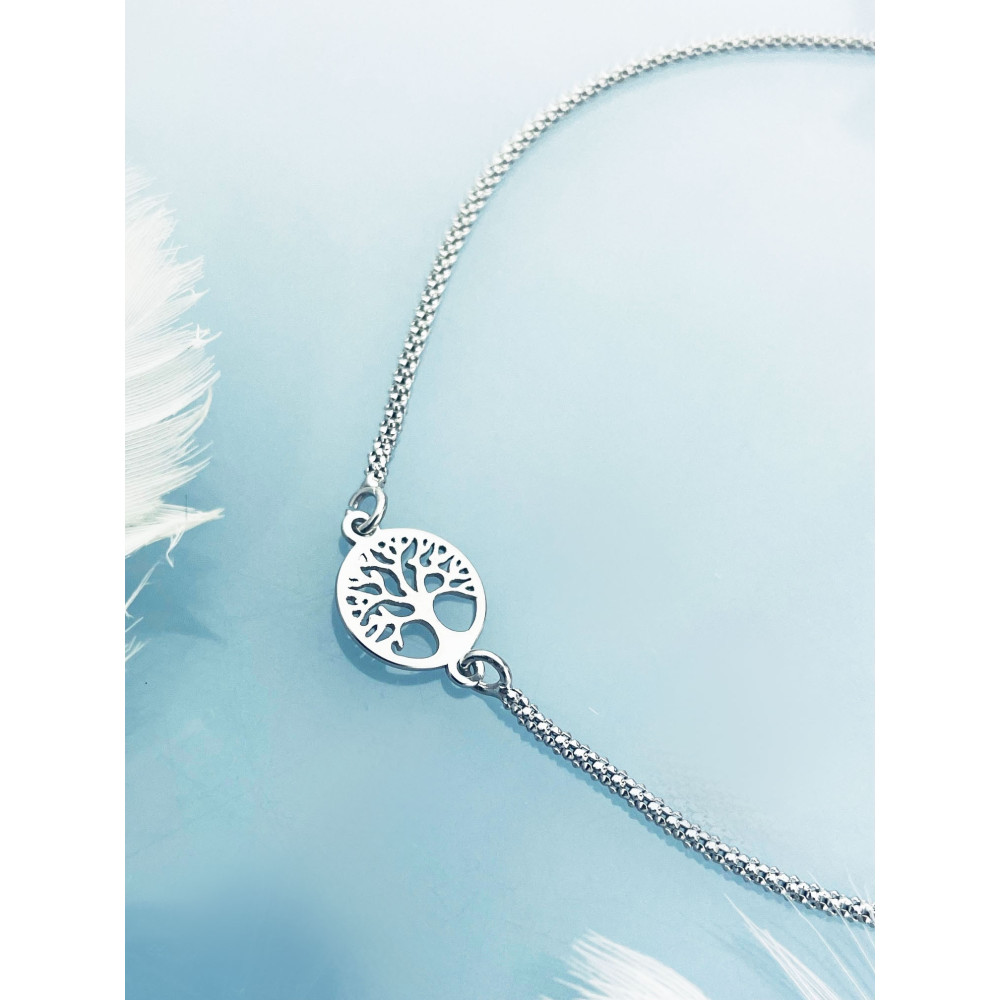 Baum Armband 925 Silber Damen Kinder