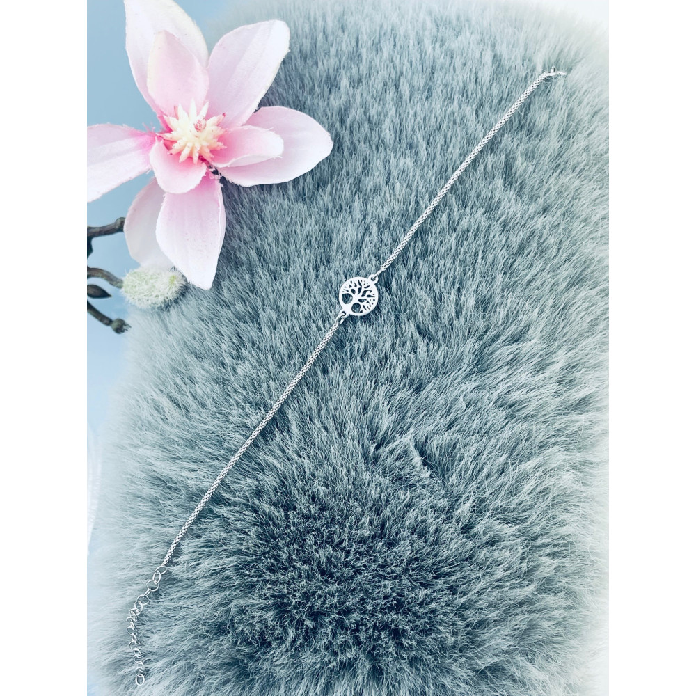 Złota bransoletka celebrytka serce nieskończoność