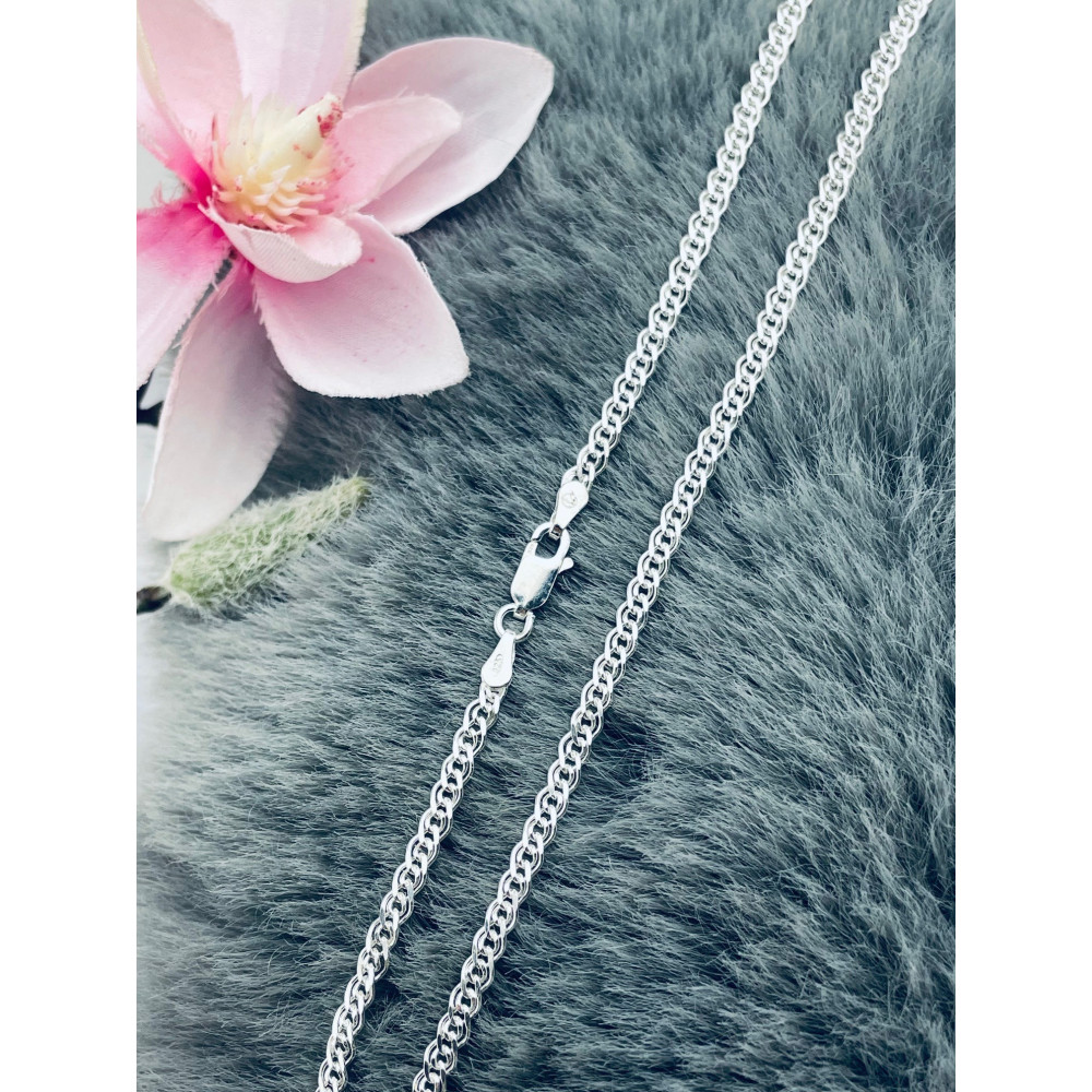 925 Silber Halskette Collier Mona Lisa