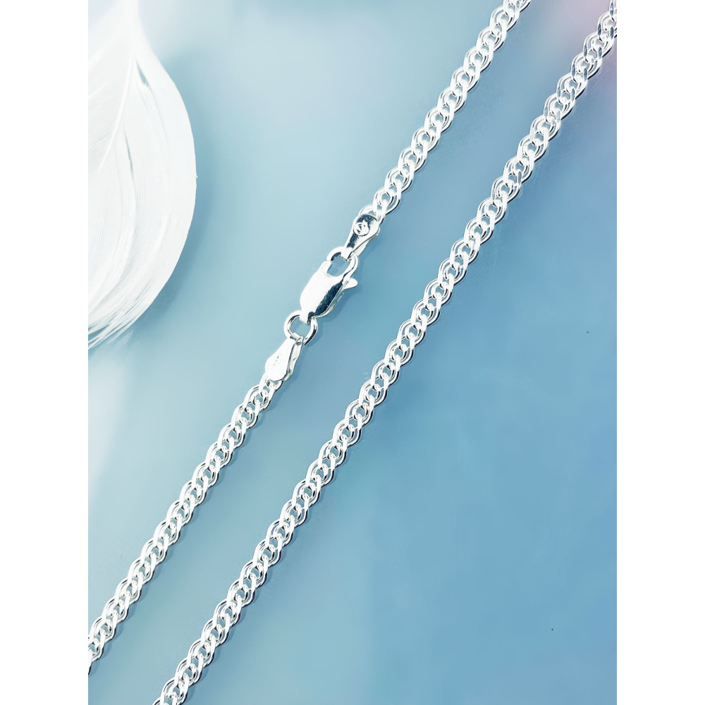 925 Silber Halskette Collier Mona Lisa