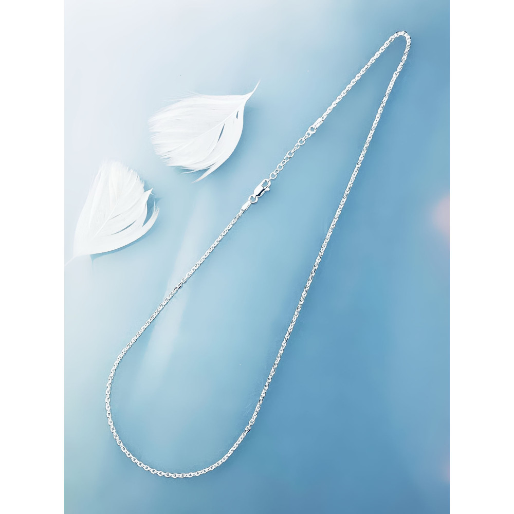 925 Silber Ankerkette Halskette Collier