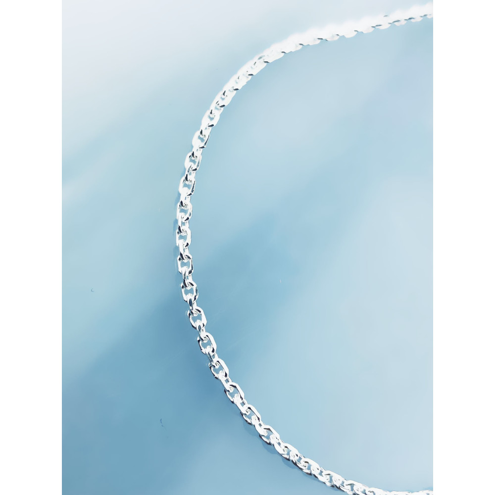 925 Silber Ankerkette Halskette Collier