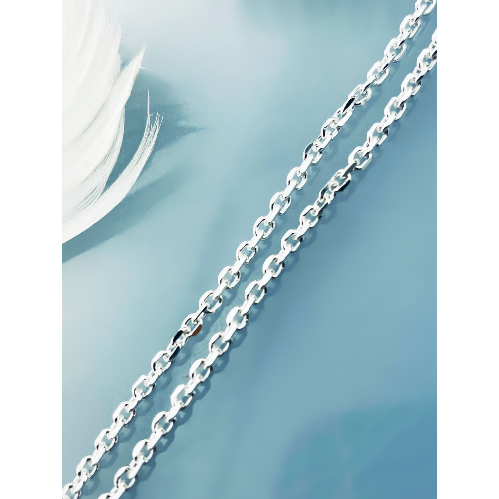 925 Silber Ankerkette Halskette Collier