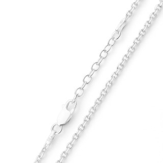 925 Silber Ankerkette Halskette Collier