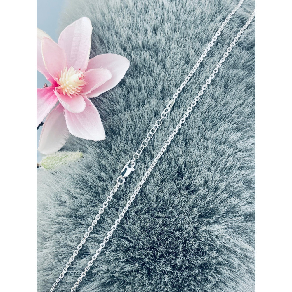 925 Silber Ankerkette Halskette Collier