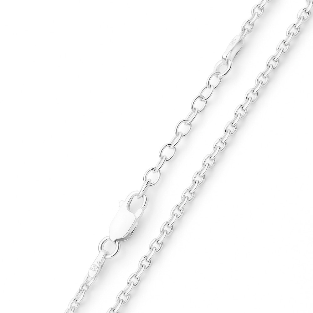 925 Silber Ankerkette Halskette Collier