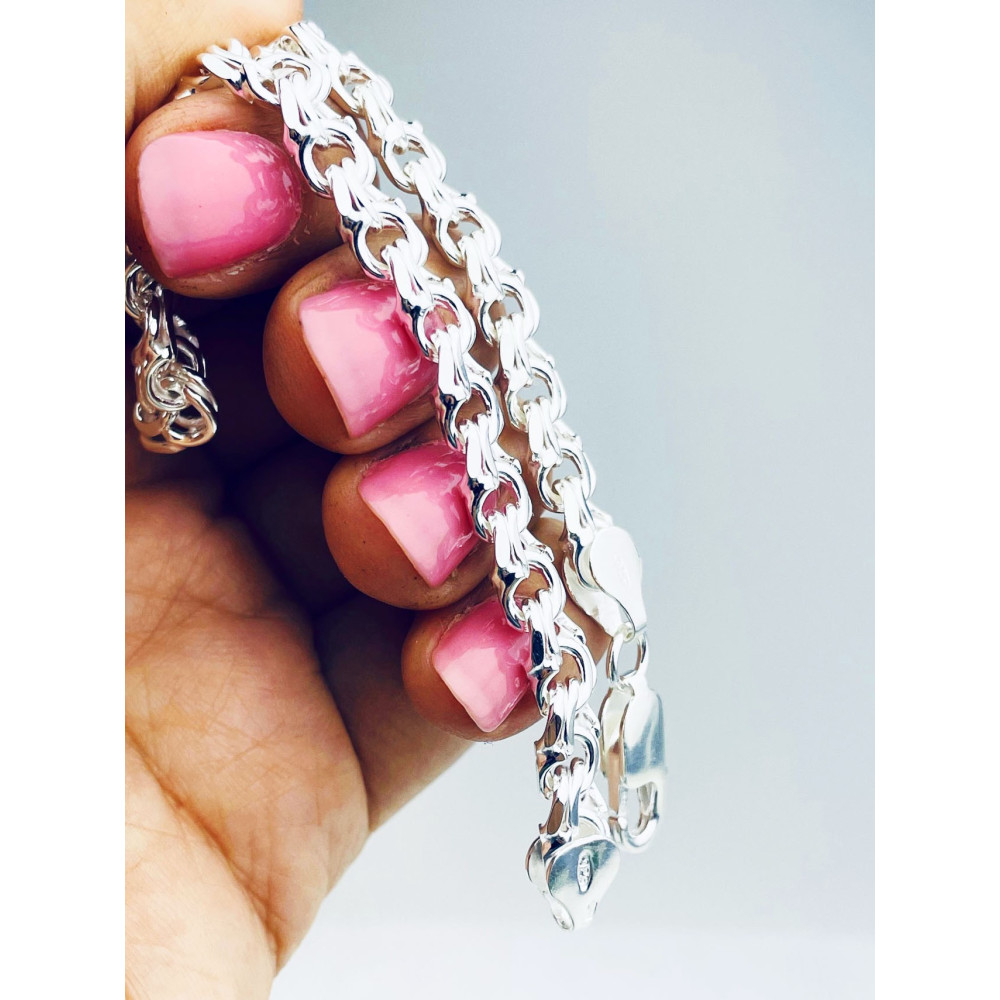 Silberarmband Armbander Armkette Garibaldi