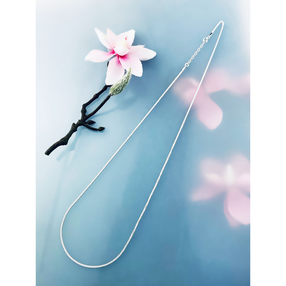 925 Silber Halskette Collier Spiga Weizen