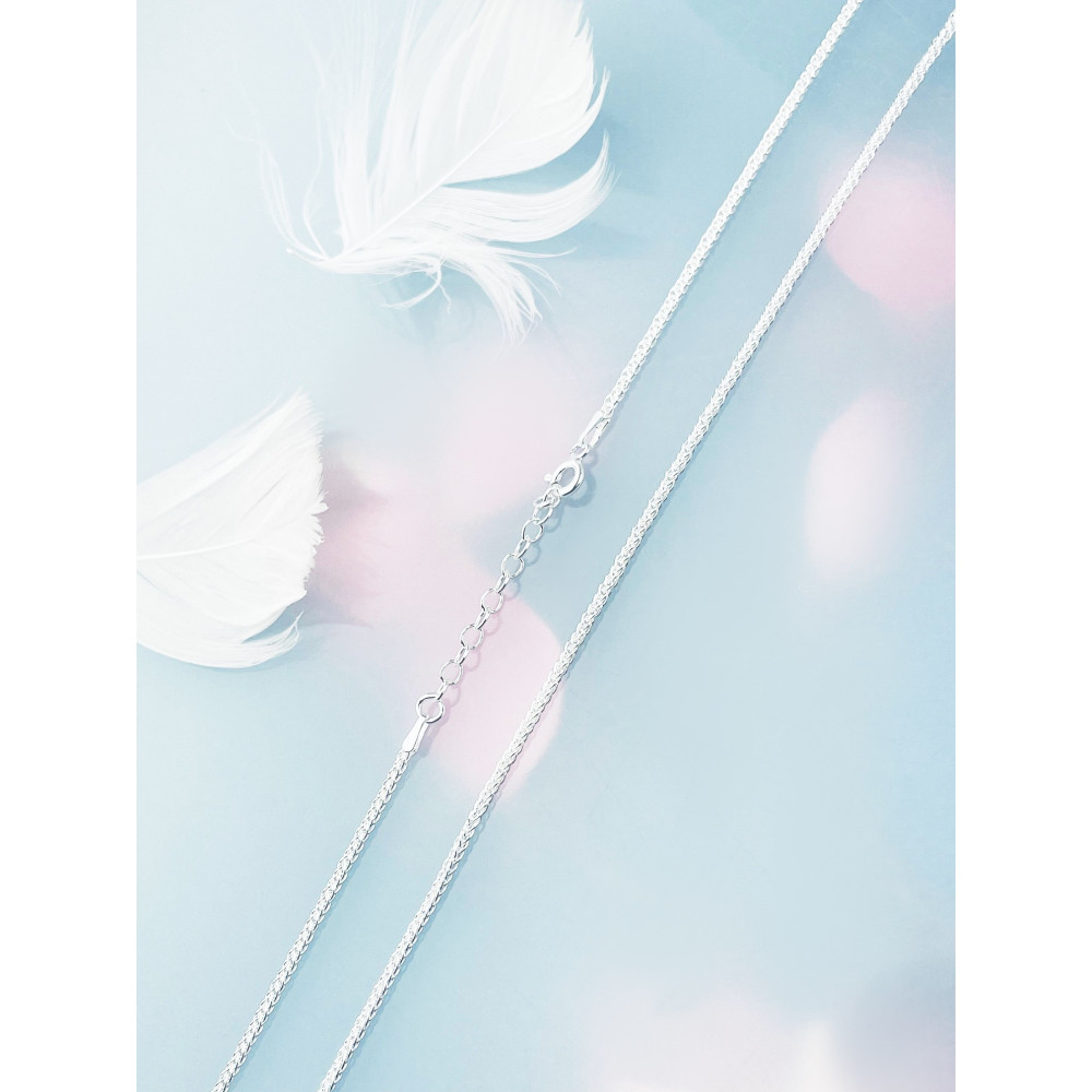 925 Silber Halskette Collier Spiga Weizen