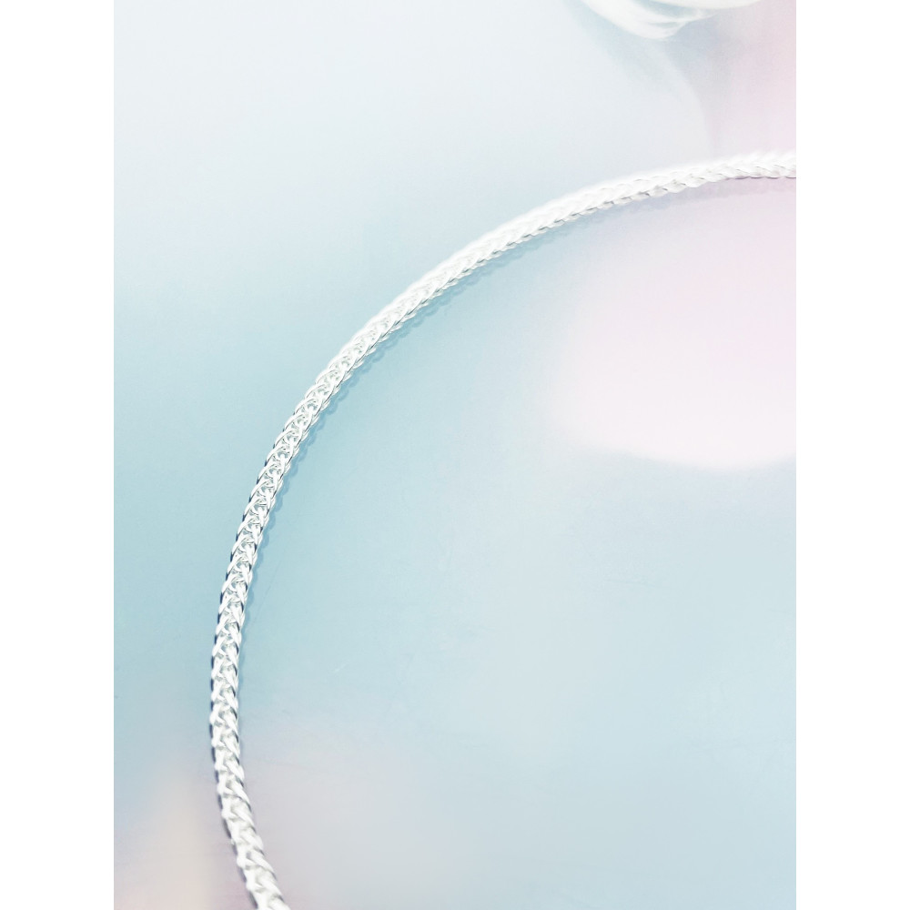 925 Silber Halskette Collier Spiga Weizen