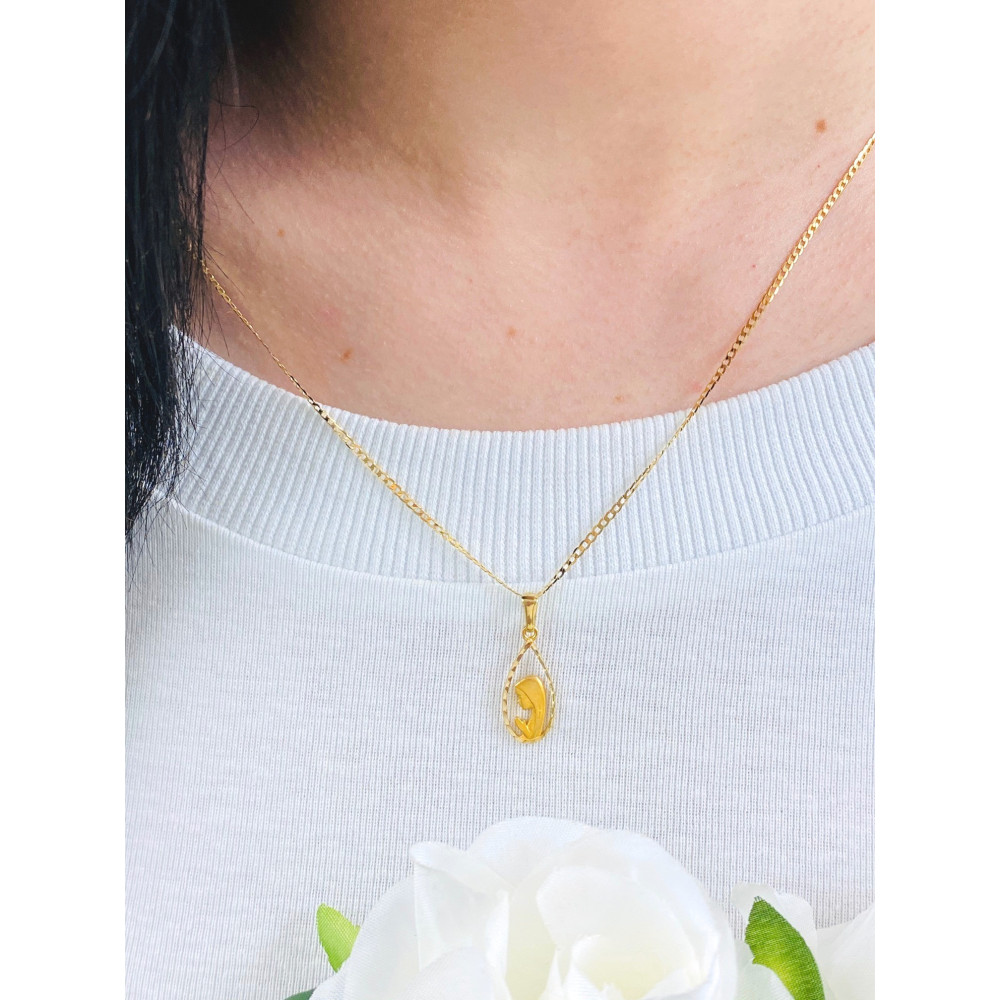 copy of Złoty Medalik Zawieszka Pan Jezus