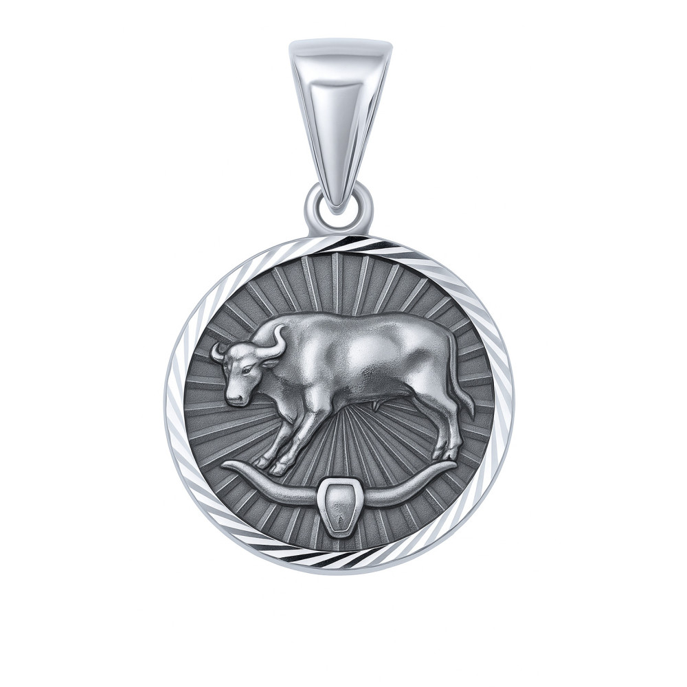 Silber Anhänger Stier Sternzeichen Tierkreiszeichen Horoskop Kettenanhänger