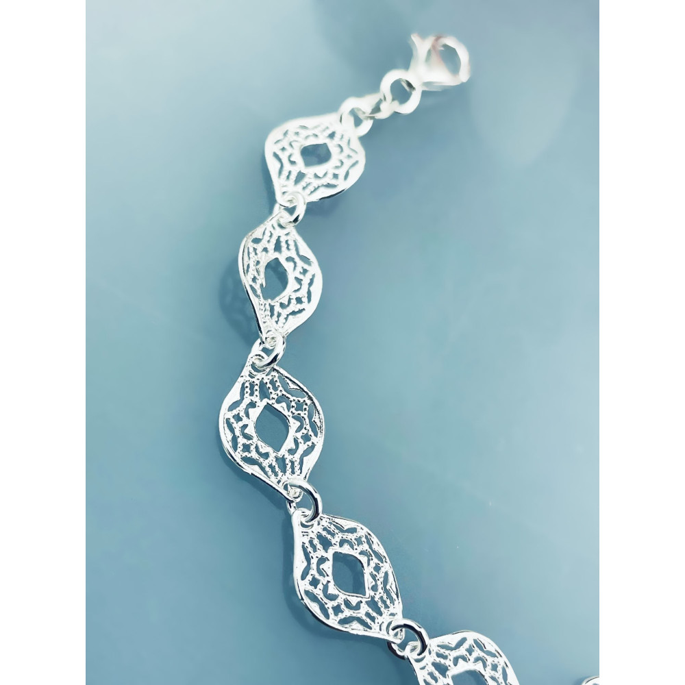 copy of copy of copy of copy of copy of copy of copy of copy of Złota bransoletka celebrytka serce nieskończoność