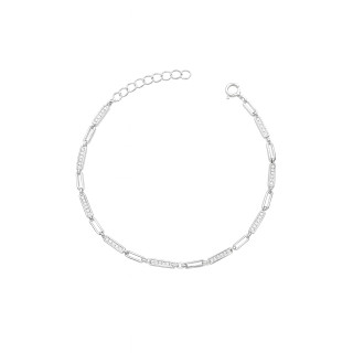 Silberarmband 925 für Frauen mit Zirkonia