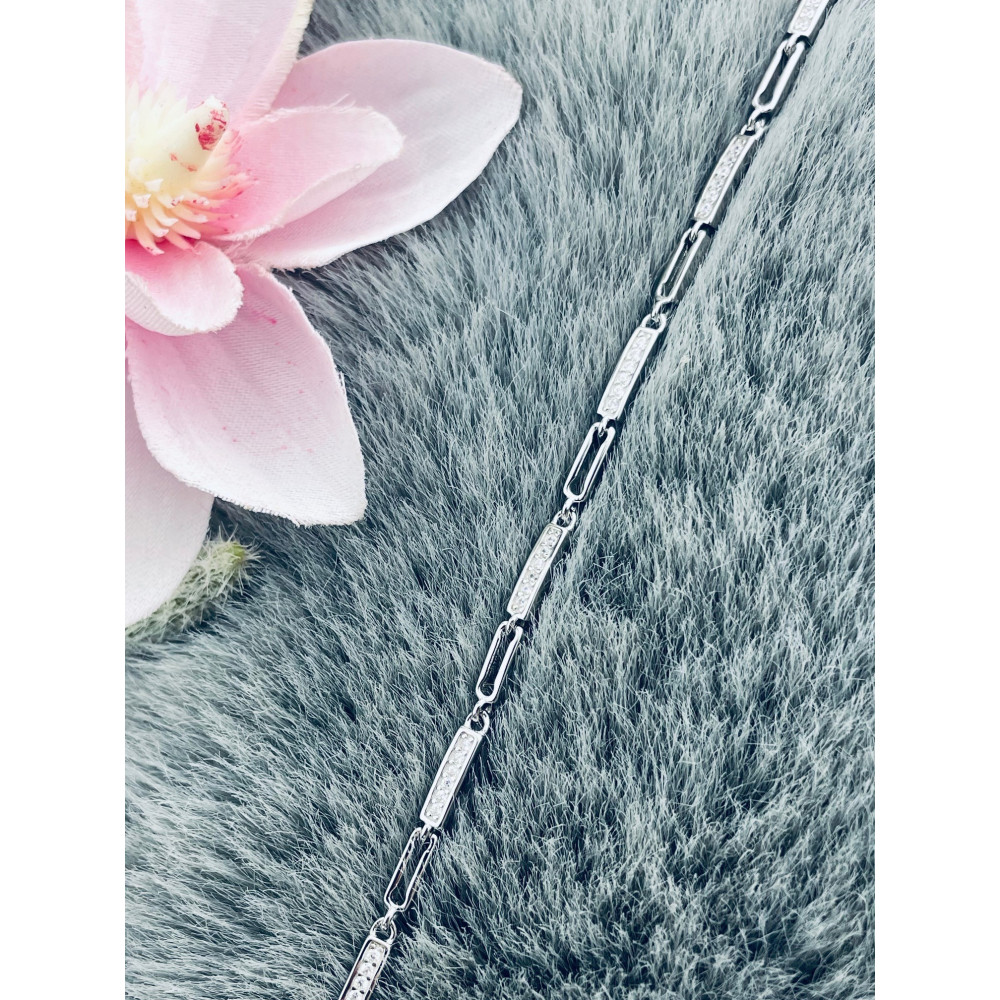 Silberarmband 925 für Frauen mit Zirkonia