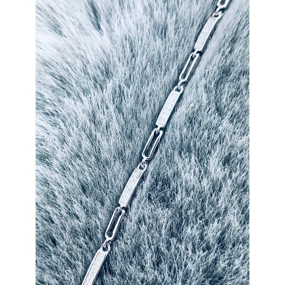 Silberarmband 925 für Frauen mit Zirkonia