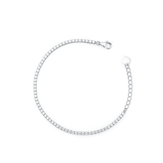 Silberarmband 925 für Frauen mit Zirkonia