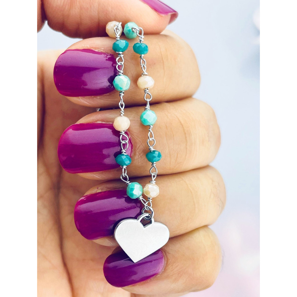 copy of copy of copy of copy of copy of copy of copy of copy of Złota bransoletka celebrytka serce nieskończoność