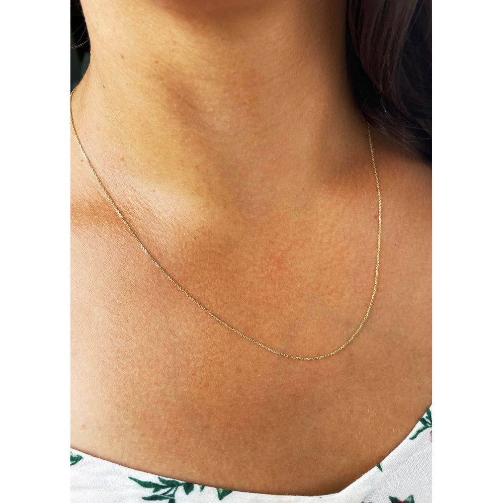 Goldkette Ankerkette Halskette Gelbgold Gold 333 8KT