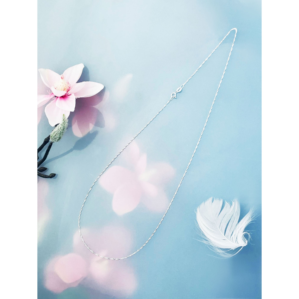 925 Silber Singapur Magic Halskette Collier