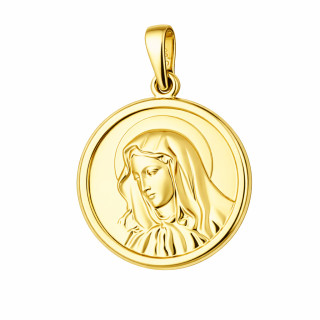 Anhänger Madonna Maria Goldanhänger Erstkommunion 585er 14KT