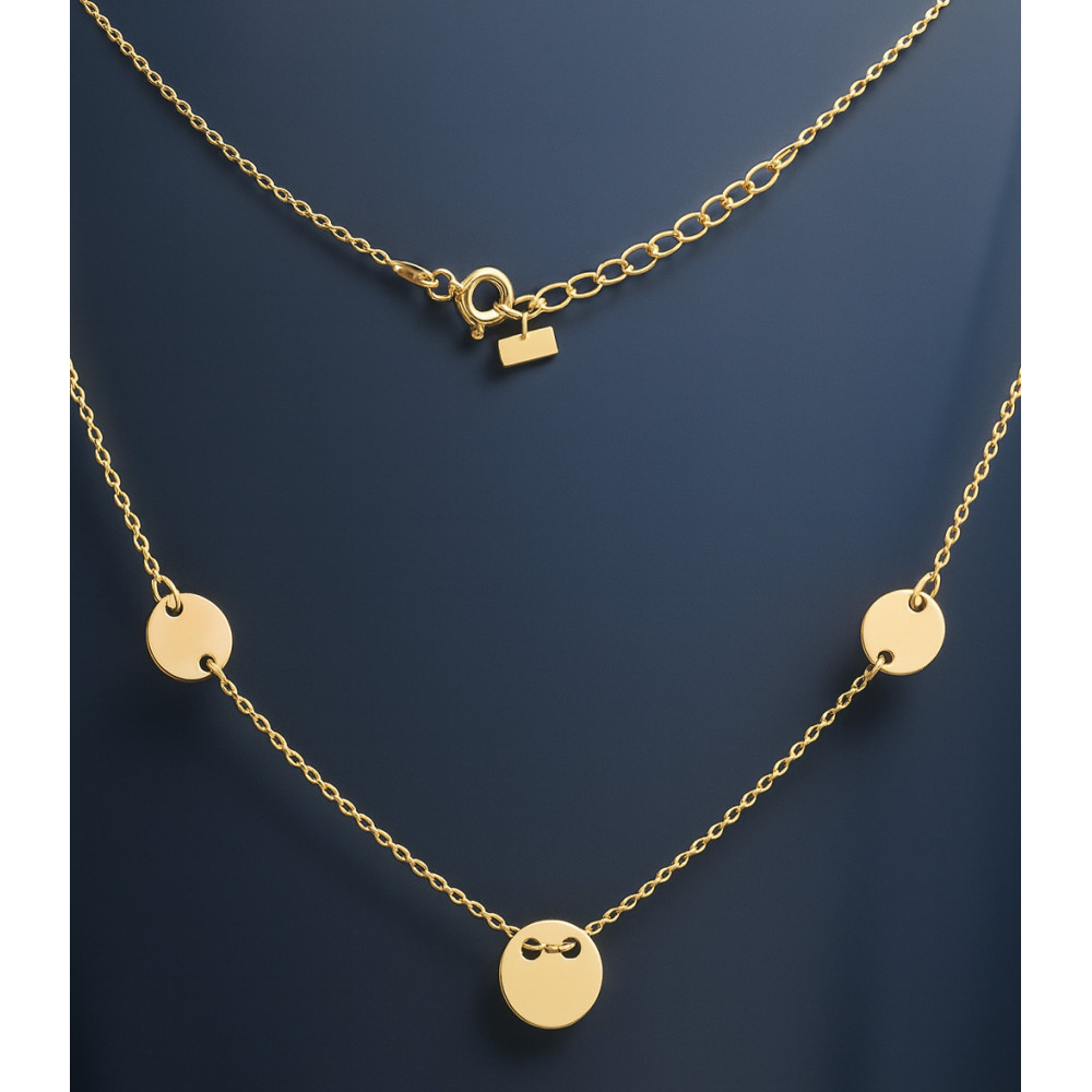 copy of Złoty naszyjnik celebrytka