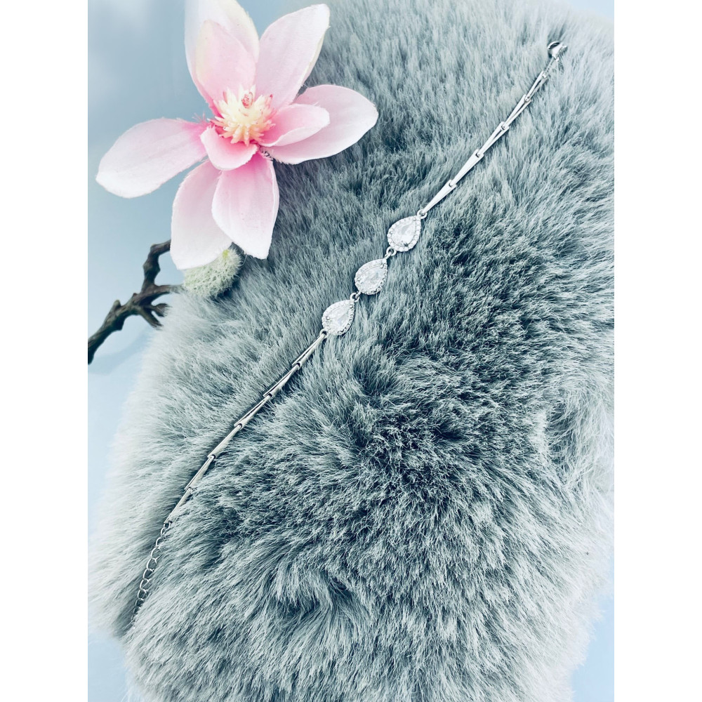 Armband 925 Silber mit Zirkonia