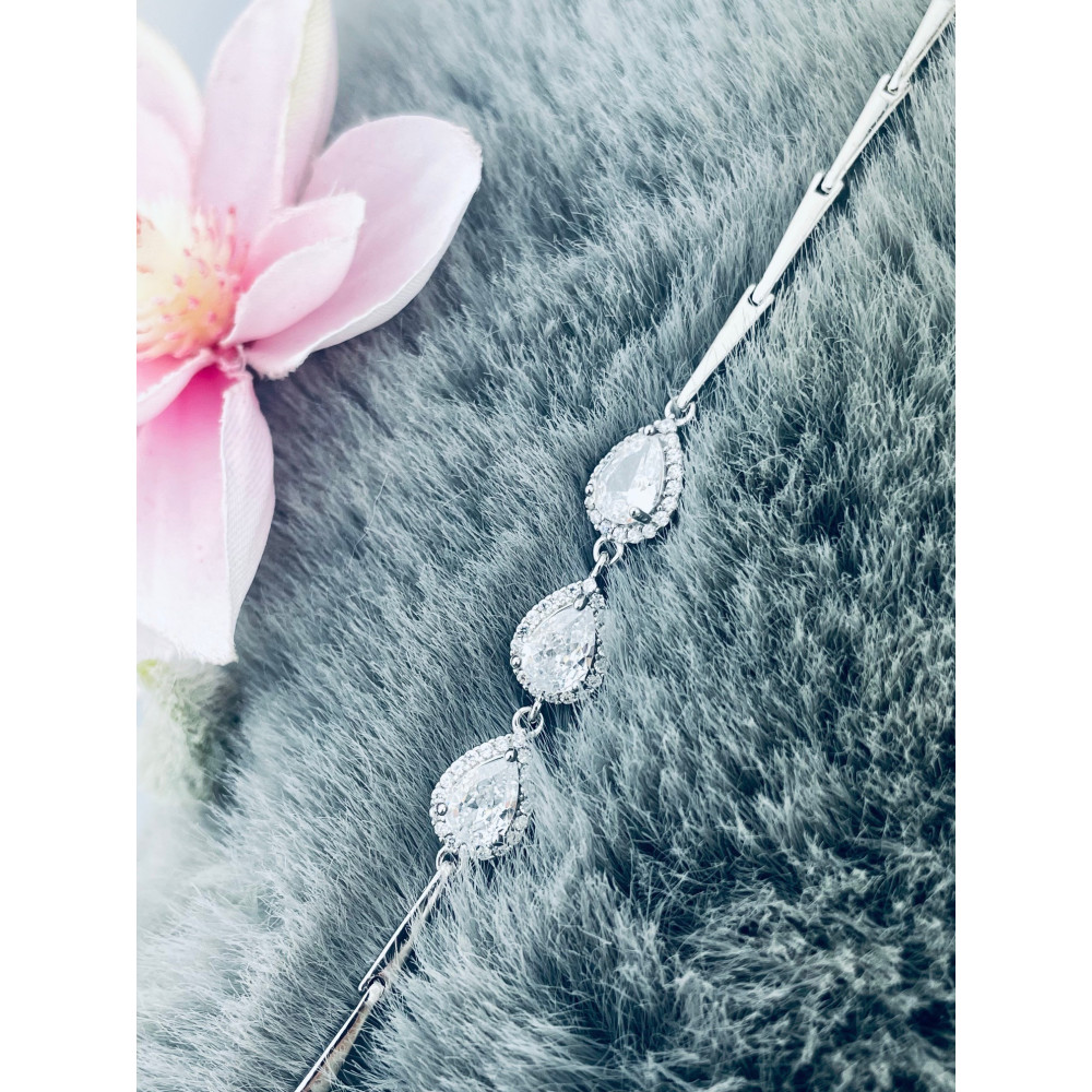 Armband 925 Silber mit Zirkonia