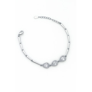 Armband 925 Silber mit Zirkonia