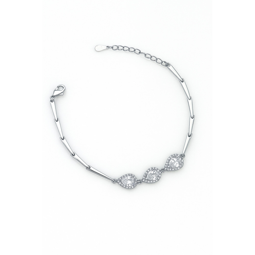 Armband 925 Silber mit Zirkonia