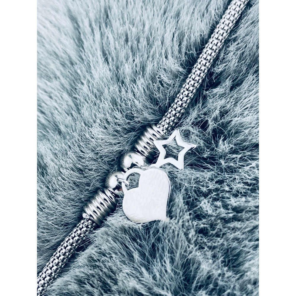 Silberarmband 925 mit Herz und Stern