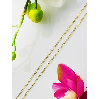 Goldkette Halskette Figarokette Figaro Kette Collier Gelbgold