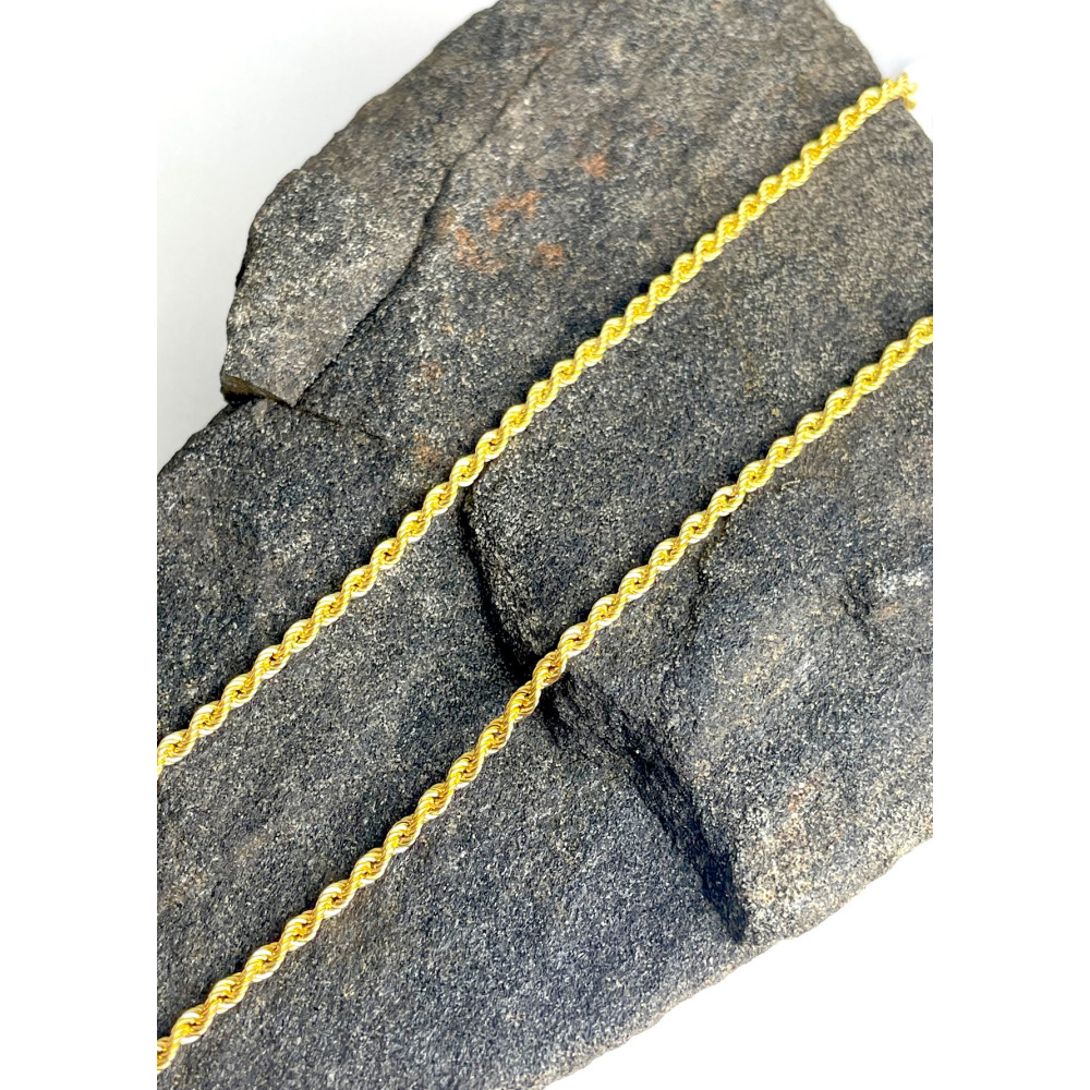 Złoty łańcuszek Korda Kordel Rope