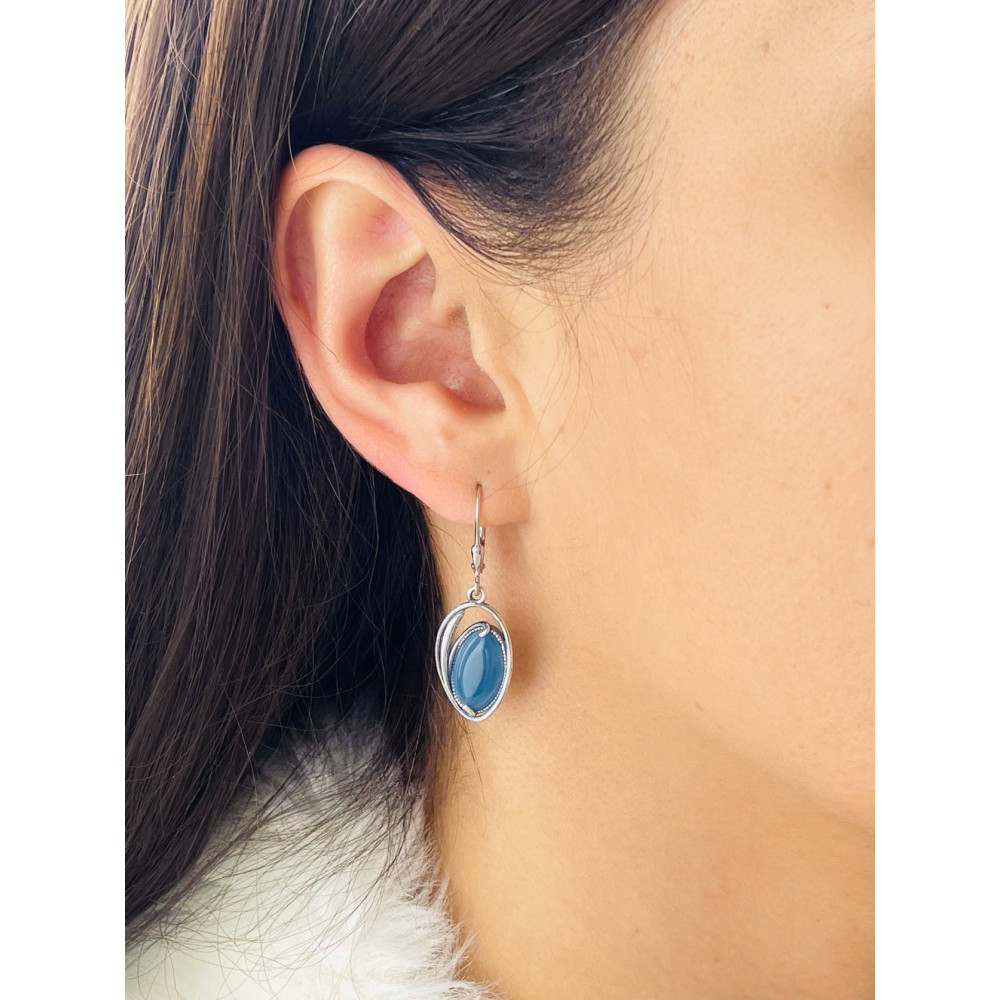 copy of copy of copy of Złote kolczyki przecinki z cyrkoniami