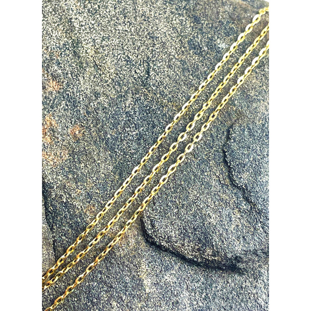 Goldkette Ankerkette Halskette Gelbgold Gold Collier